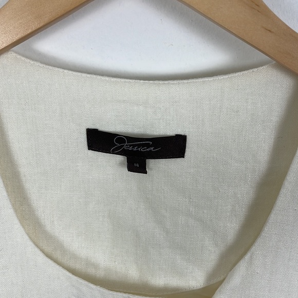 Jessica Linen Trench Dress - 14 - Picture 4 of 6